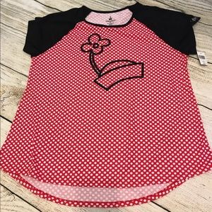Disney Parks Minnie Mouse blouse XL NWT